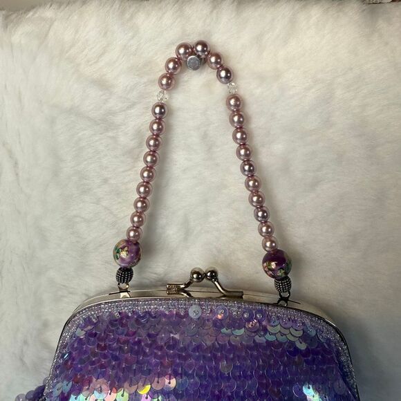 Lily Scott Sequins Evening Bag - Picture 2 of 11